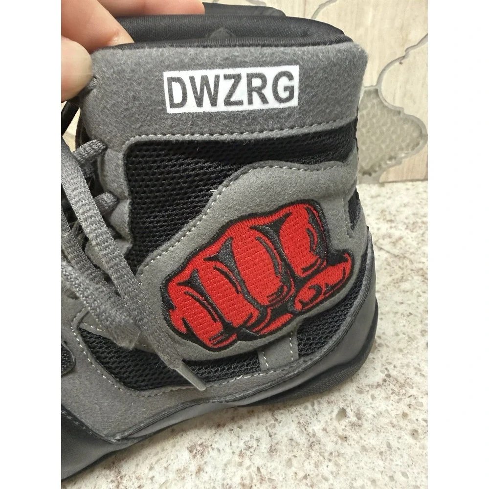 Men's/Kids Wrestling Boxing Shoes Mesh Breathable Wear Resistant Sneaker Size 36
